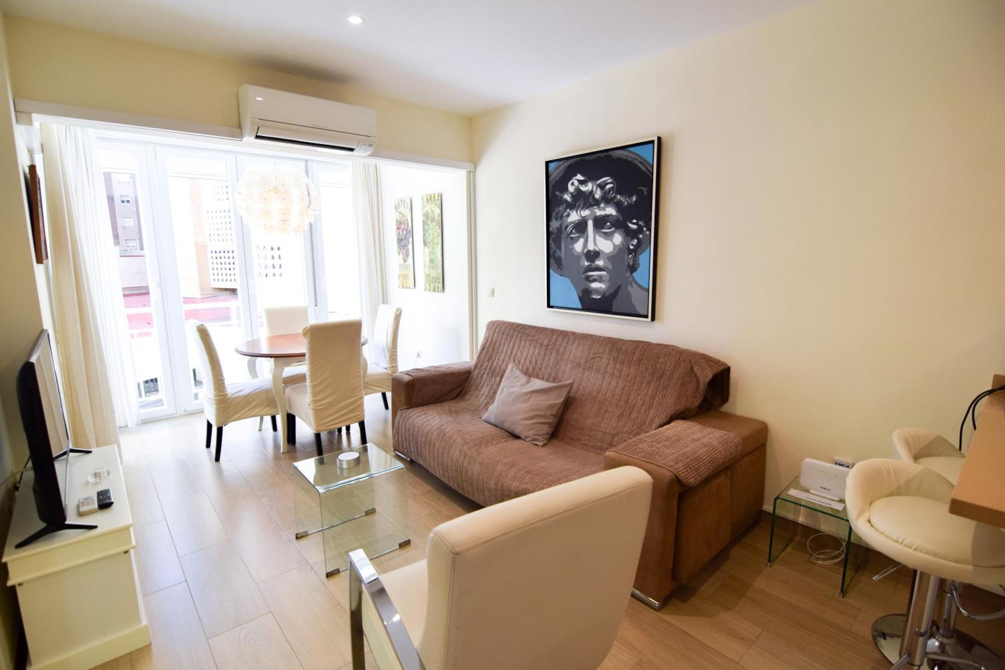 Malagueta Beachside Charm Apartment Malaga Exterior photo