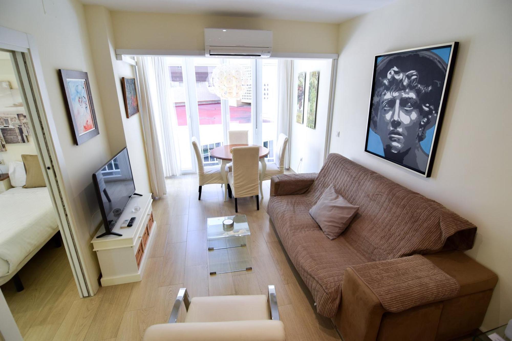 Malagueta Beachside Charm Apartment Malaga Exterior photo